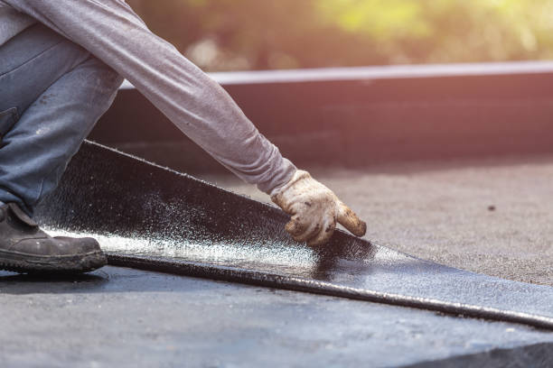 Professional Waterproofing technician working in Java Center, NY